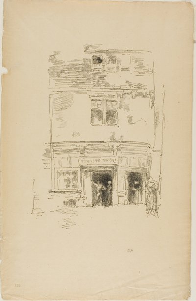Zegarmistrzowie, Paimpol autorstwa James Abbott McNeill Whistler