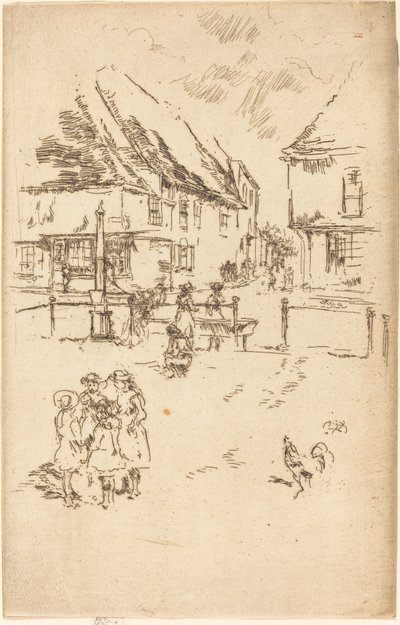 Kogut i pompa autorstwa James Abbott McNeill Whistler