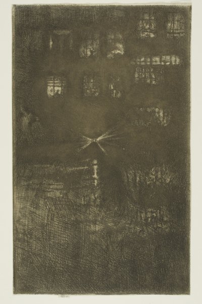 Dom Tańca: Nokturn autorstwa James Abbott McNeill Whistler