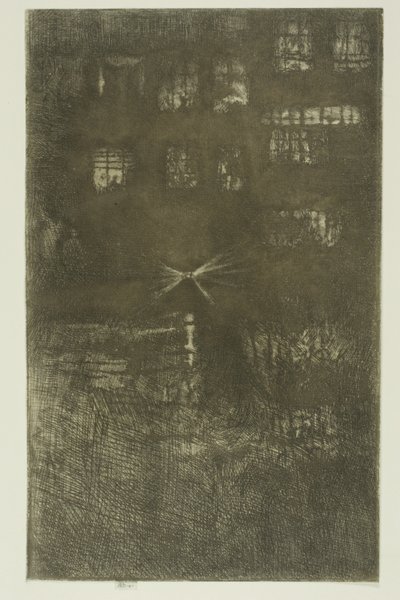 Dom Tańca: Nokturn autorstwa James Abbott McNeill Whistler