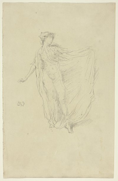 Tańcząca dziewczyna autorstwa James Abbott McNeill Whistler