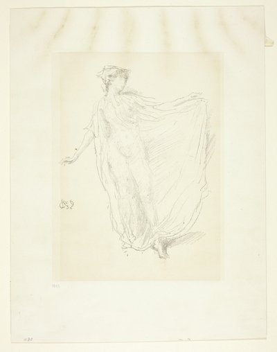 Tańcząca dziewczyna autorstwa James Abbott McNeill Whistler