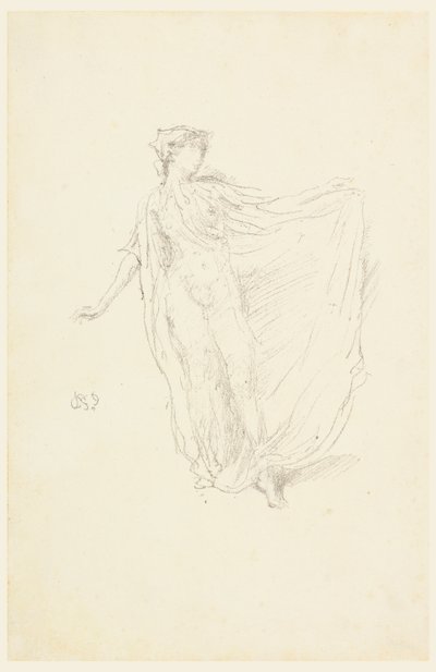 Tańcząca dziewczyna autorstwa James Abbott McNeill Whistler