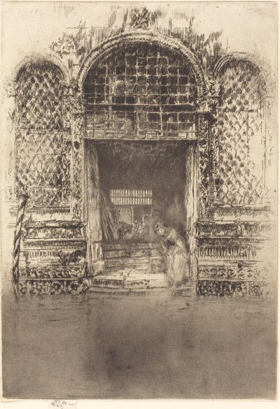 Drzwi autorstwa James Abbott McNeill Whistler