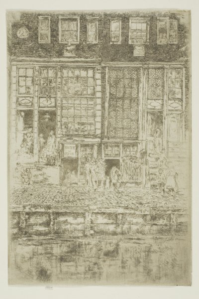 Haftowana kurtyna autorstwa James Abbott McNeill Whistler