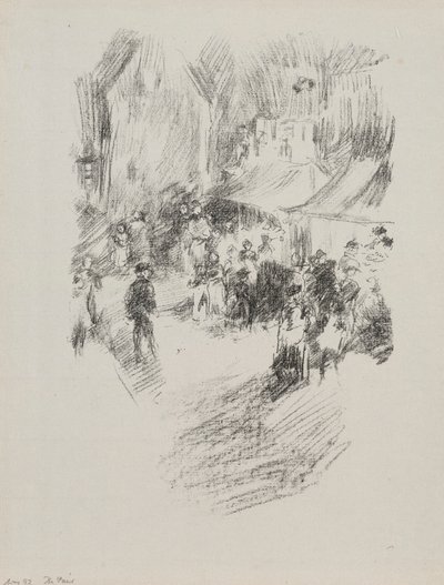 Targi autorstwa James McNeill Whistler