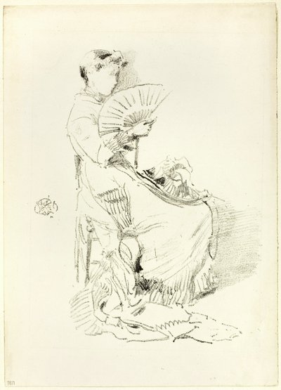 Wentylator autorstwa James Abbott McNeill Whistler