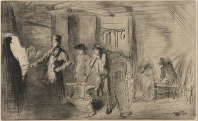 Kuźnia autorstwa James Abbott McNeill Whistler