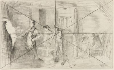 Kuźnia autorstwa James Abbott McNeill Whistler