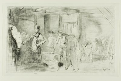 Kuźnia autorstwa James Abbott McNeill Whistler