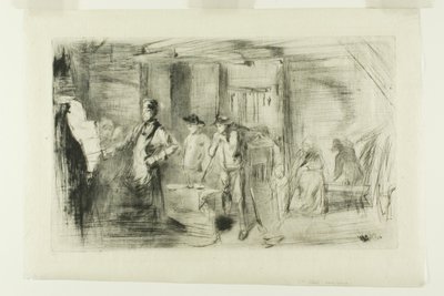 Kuźnia autorstwa James Abbott McNeill Whistler