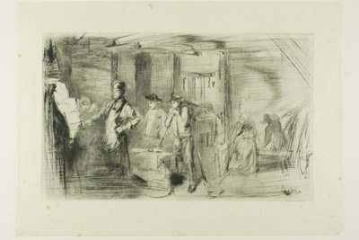 Kuźnia autorstwa James Abbott McNeill Whistler