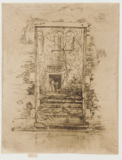 Ogród autorstwa James Abbott McNeill Whistler