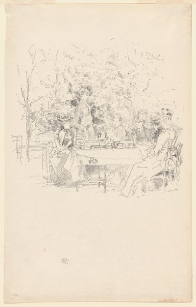 Ogród autorstwa James Abbott McNeill Whistler