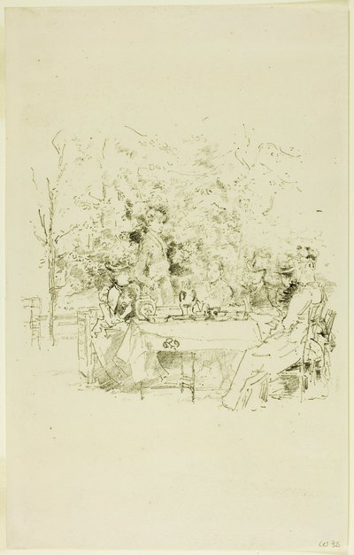 Ogród autorstwa James Abbott McNeill Whistler