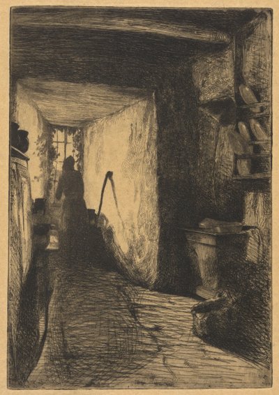 Kuchnia, z zestawu francuskiego (Douze Eaux-Fortes d autorstwa James Abbott McNeill Whistler