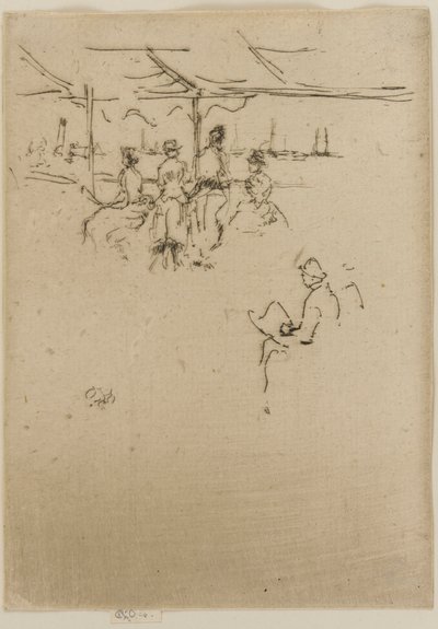 Lądowanie, krowy autorstwa James Abbott McNeill Whistler