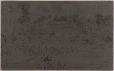Krajobraz z koniem autorstwa James Abbott McNeill Whistler