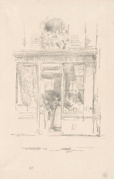 Praczka: „Praczka z Place Dauphine” autorstwa James Abbott McNeill Whistler