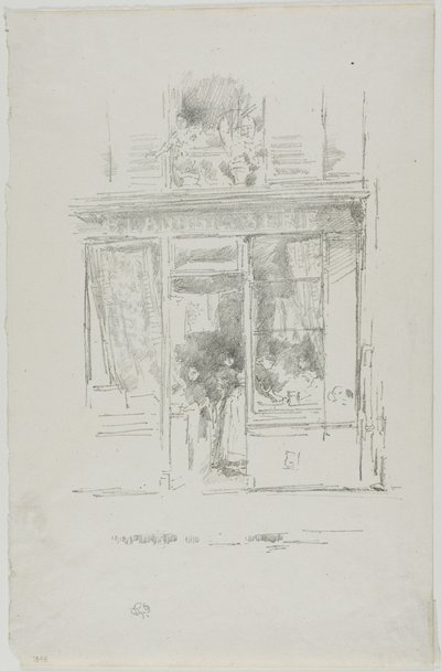 Praczka: „Praczka z Place Dauphine” autorstwa James Abbott McNeill Whistler