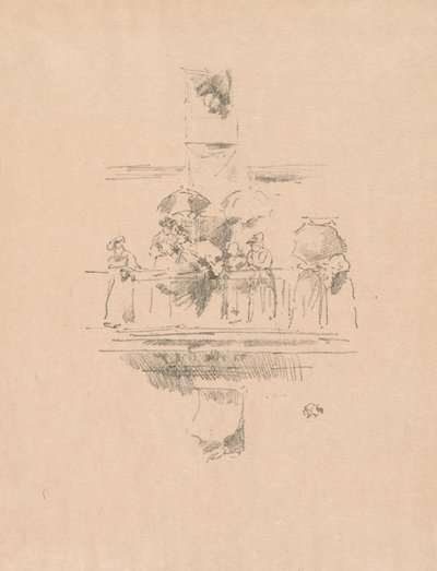 Mały balkon autorstwa James Abbott McNeill Whistler