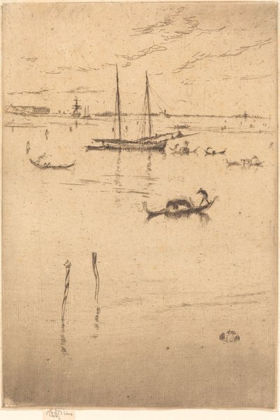 Mała Laguna autorstwa James Abbott McNeill Whistler