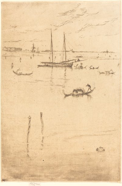 Mała Laguna autorstwa James Abbott McNeill Whistler
