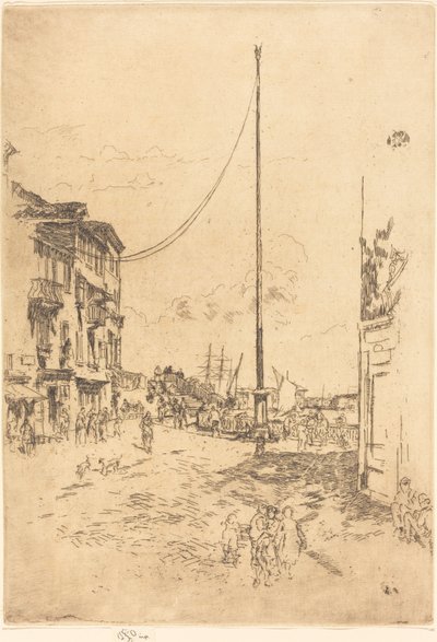 Mały Maszt autorstwa James Abbott McNeill Whistler