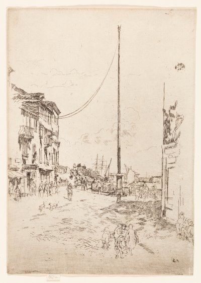 Mały Maszt autorstwa James Abbott McNeill Whistler