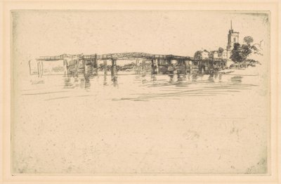 Mały Putney, nr 1 autorstwa James Abbott McNeill Whistler