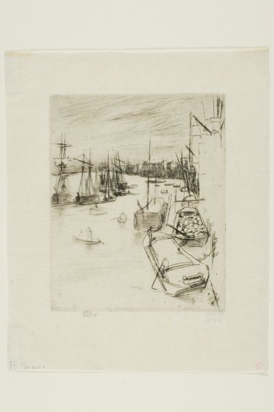 Mały Rotherhithe autorstwa James Abbott McNeill Whistler