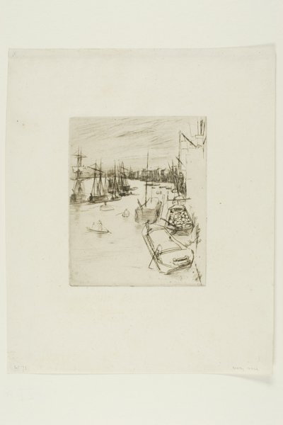Mały Rotherhithe autorstwa James Abbott McNeill Whistler