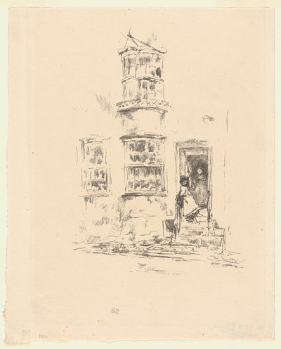 Małe kroki, Lyme Regis autorstwa James Abbott McNeill Whistler