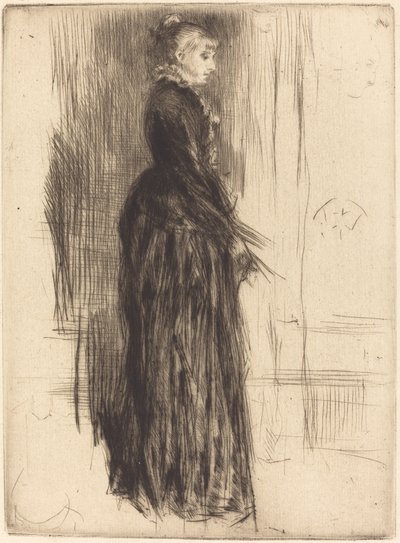 Mała Aksamitna Sukienka autorstwa James Abbott McNeill Whistler