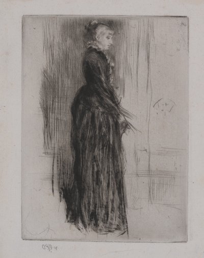 Mała aksamitna sukienka autorstwa James McNeill Whistler