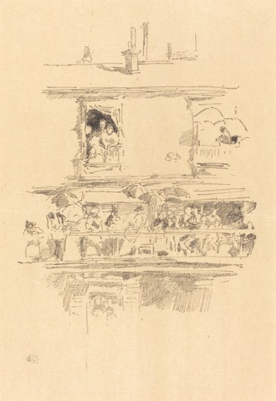 Długi Balkon autorstwa James Abbott McNeill Whistler