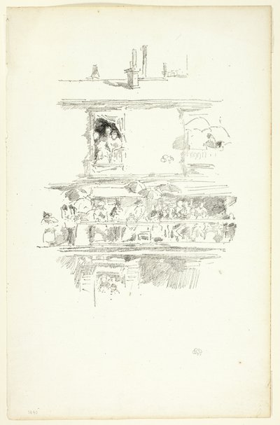 Długi Balkon autorstwa James Abbott McNeill Whistler