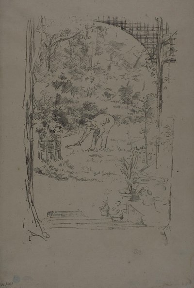 Człowiek z sierpem autorstwa James Abbott McNeill Whistler