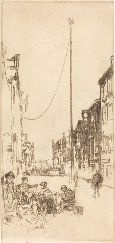 Maszt autorstwa James Abbott McNeill Whistler