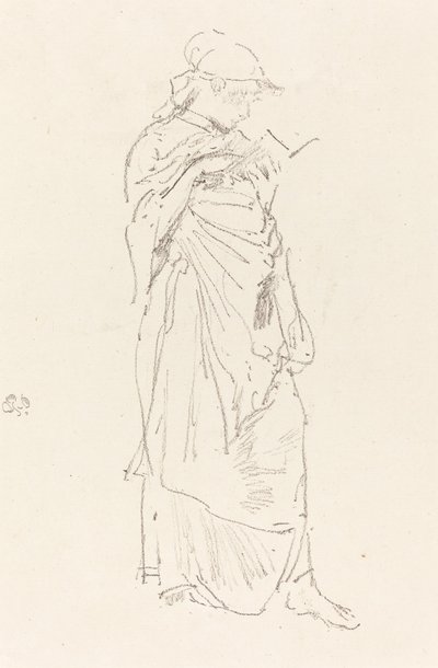 Powieść: Dziewczyna czytająca autorstwa James Abbott McNeill Whistler