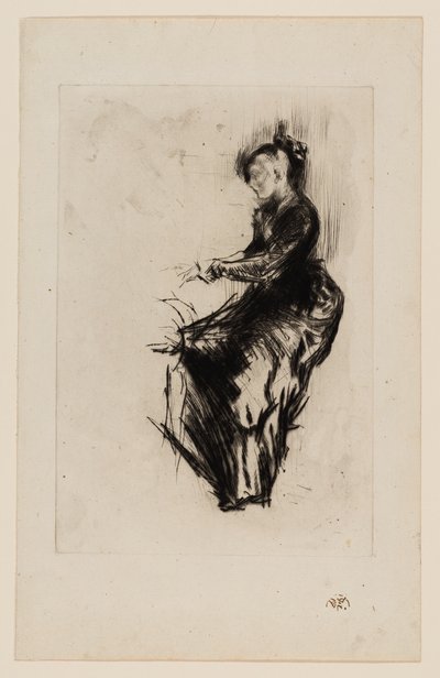 Pianino autorstwa James Abbott McNeill Whistler