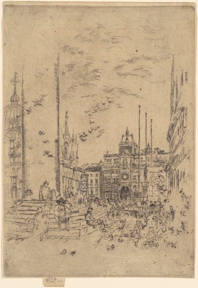 Piazzetta autorstwa James Abbott McNeill Whistler