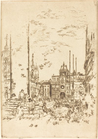 Piazzetta autorstwa James Abbott McNeill Whistler
