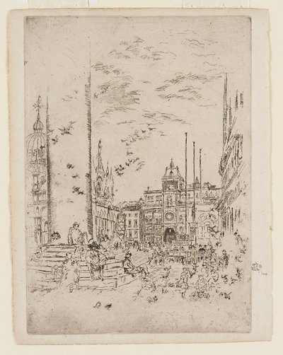 Piazzetta autorstwa James Abbott McNeill Whistler