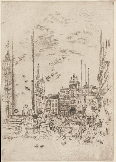 Piazzetta autorstwa James Abbott McNeill Whistler