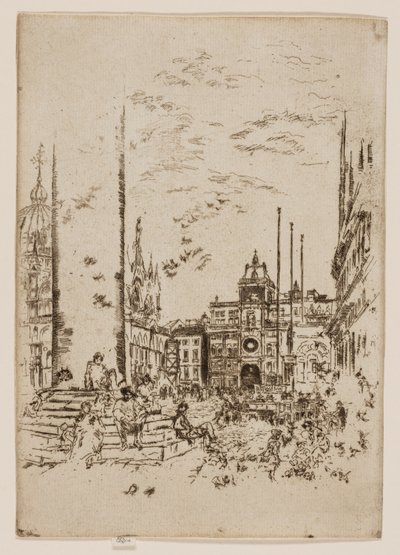 Piazzetta autorstwa James Abbott McNeill Whistler