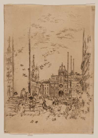 Piazzetta autorstwa James McNeill Whistler
