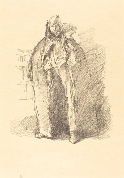 Rosyjski Schube autorstwa James Abbott McNeill Whistler