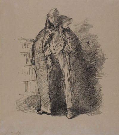 Rosyjski Schube autorstwa James Abbott McNeill Whistler