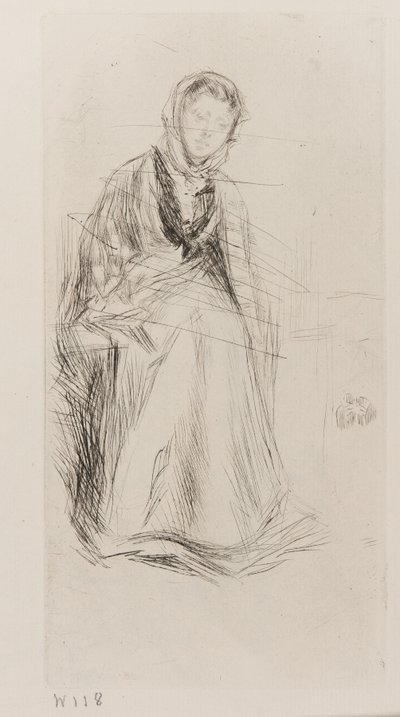 Szkocka wdowa autorstwa James Abbott McNeill Whistler